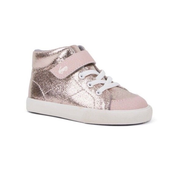 See Kai Run Other - See Kai Run Basics Toddler High Top Playground Sneakers Rose Gold Size 7